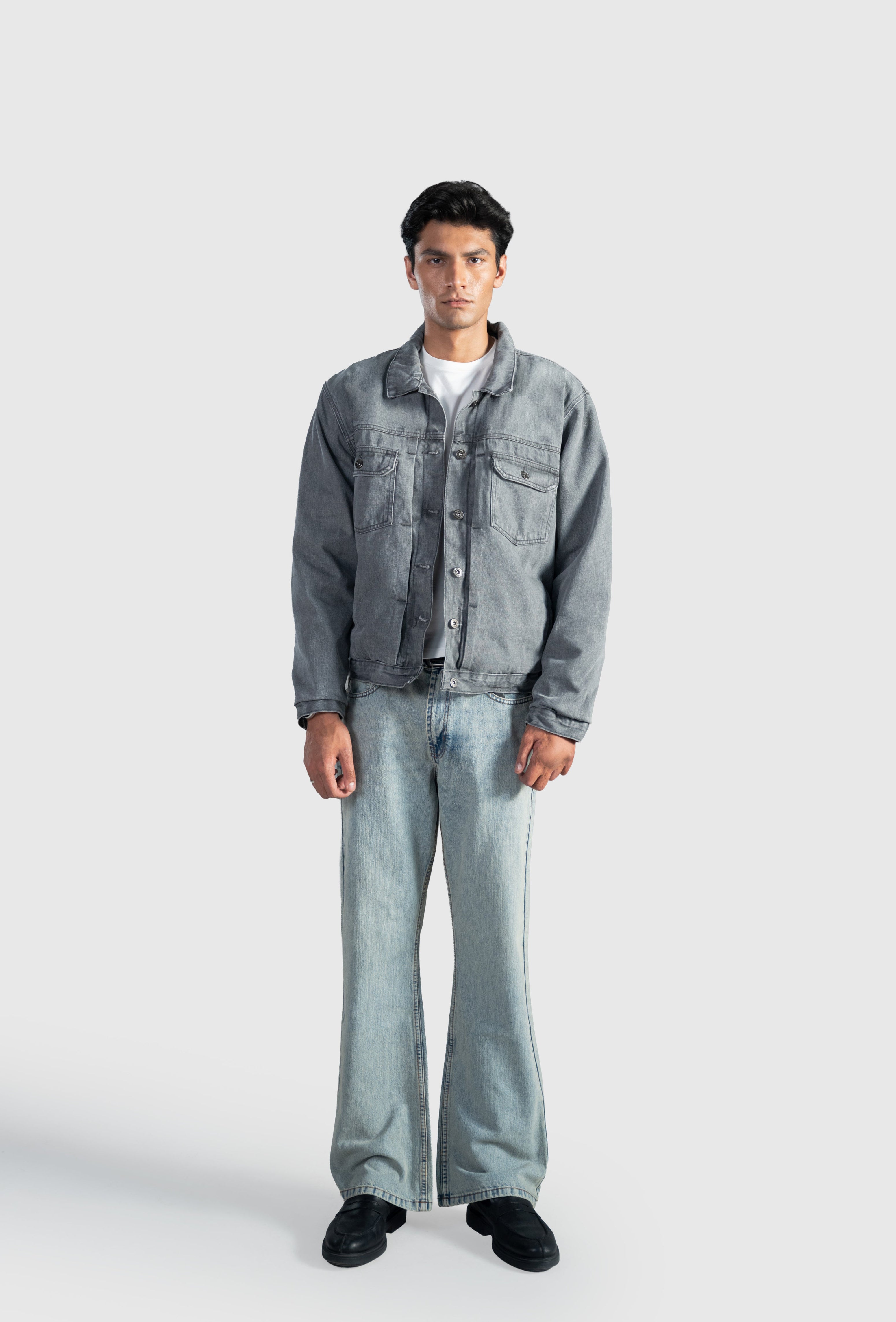 Powder Blue Bootcut
