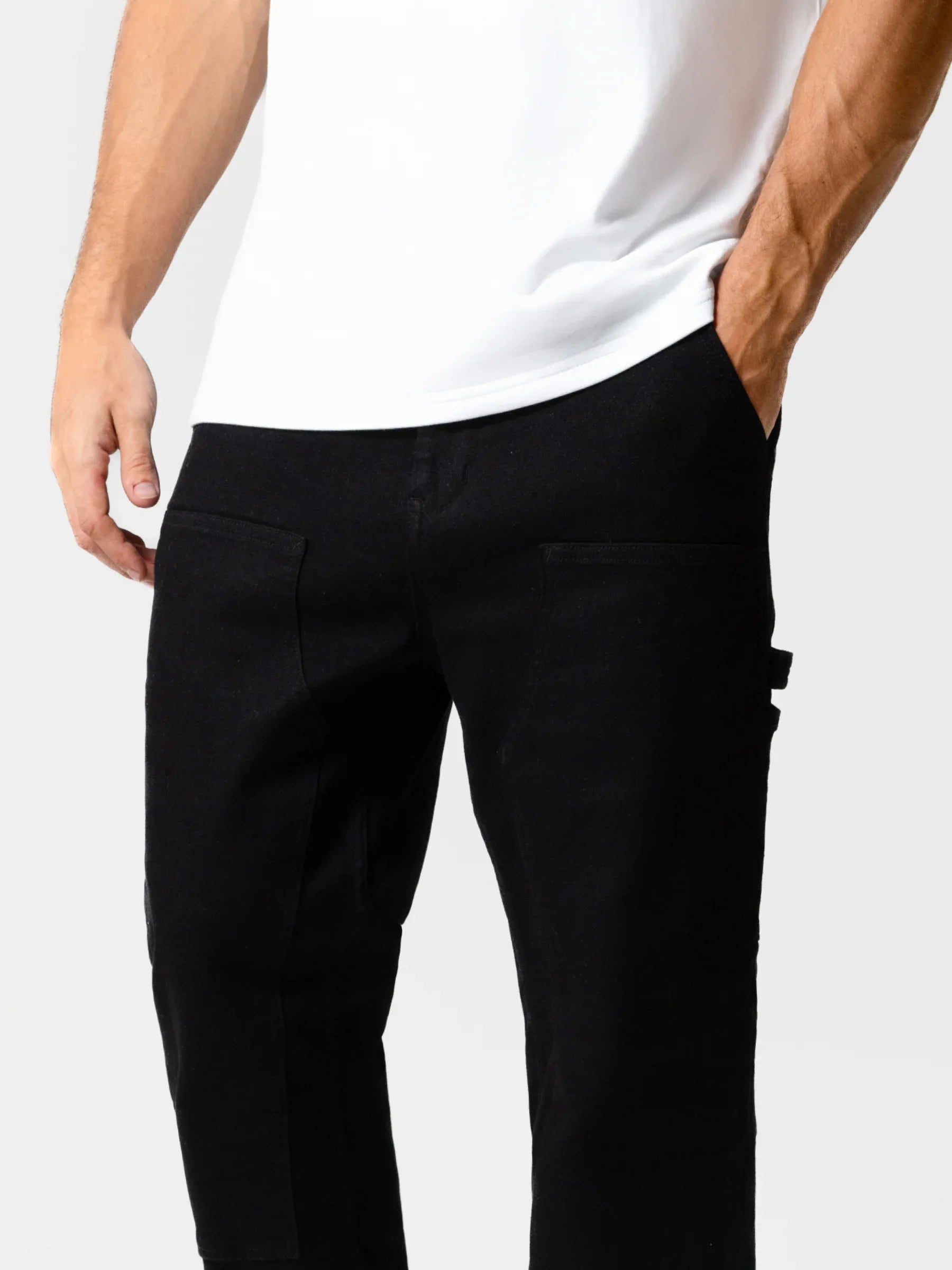 Panel Jeans - Black