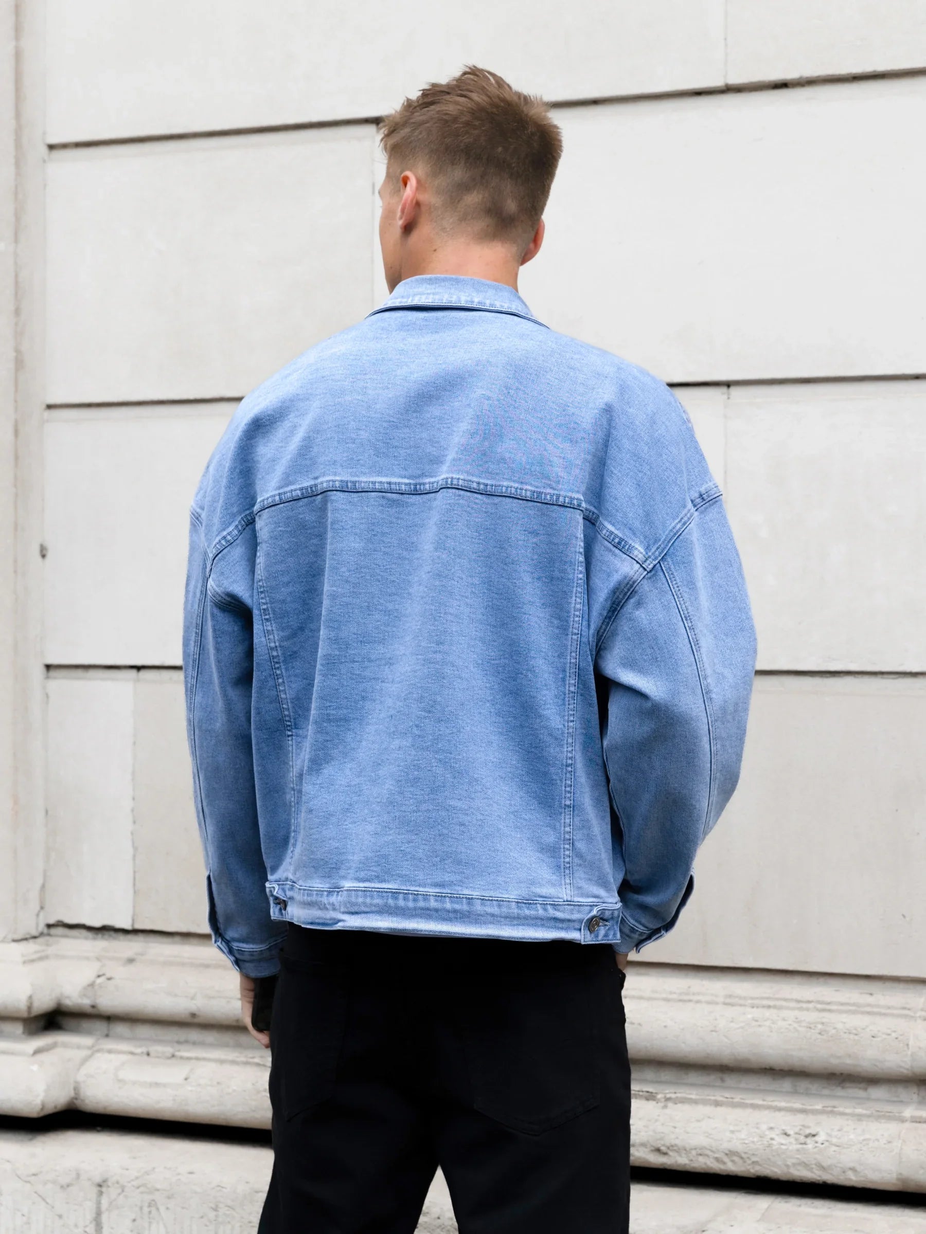 Blacktend Denim Trucker Jacket - Washed Blue