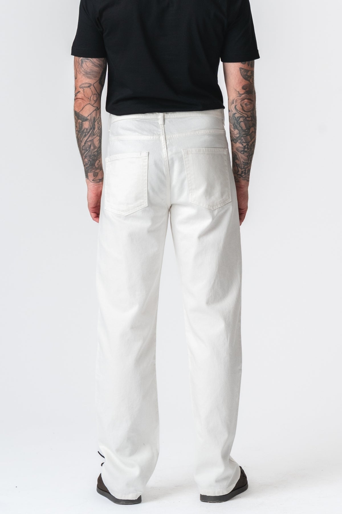 Noah Loose Fit Jeans - White Denim