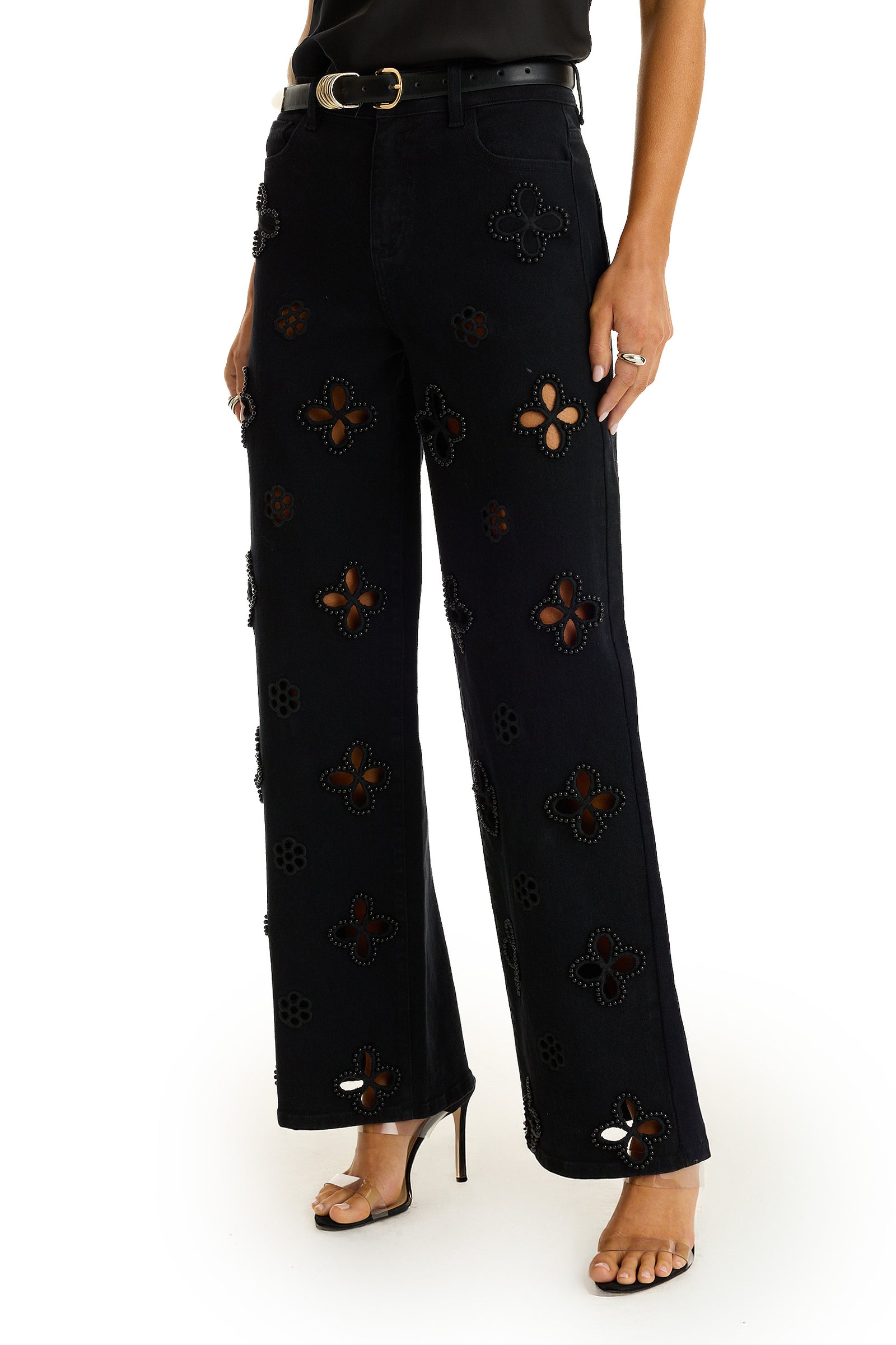 Kaia Pearl High Rise Jean
