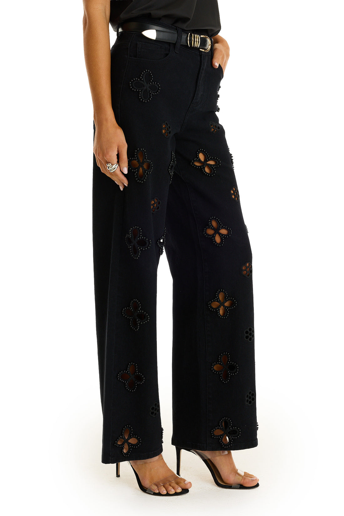 Kaia Pearl High Rise Jean