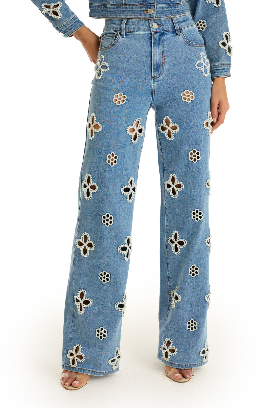 Kaia Pearl High Rise Jean