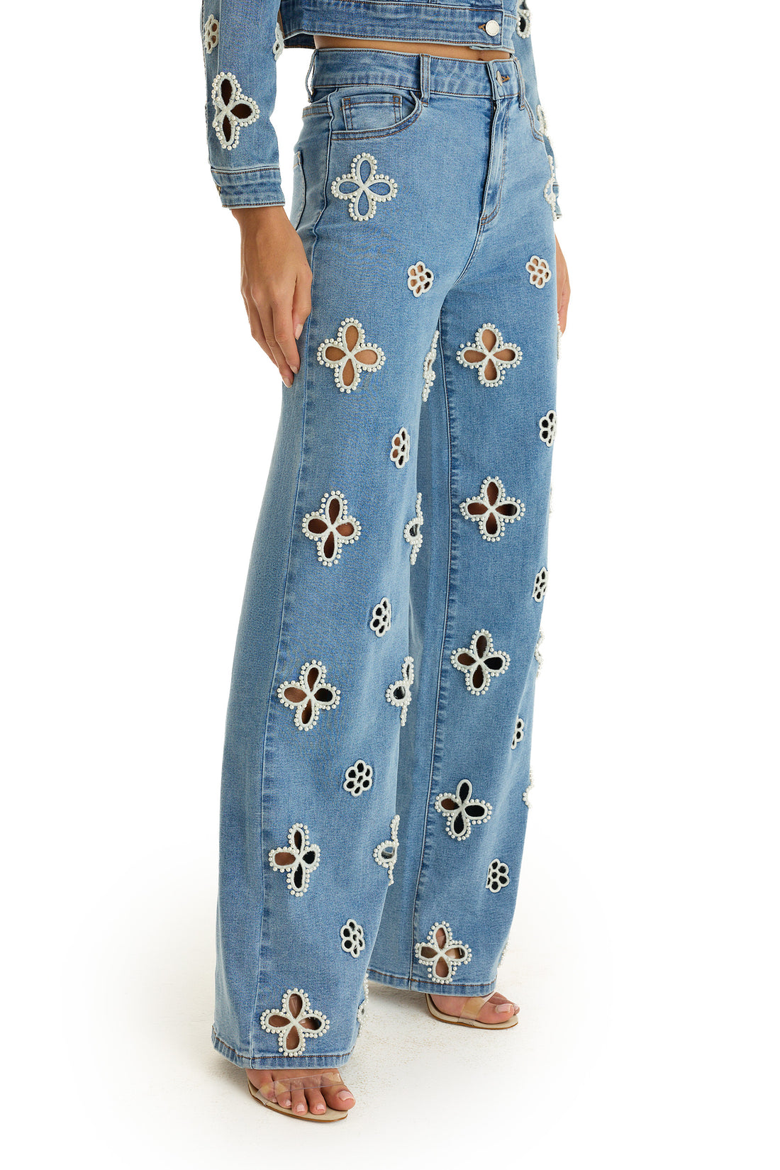 Kaia Pearl High Rise Jean