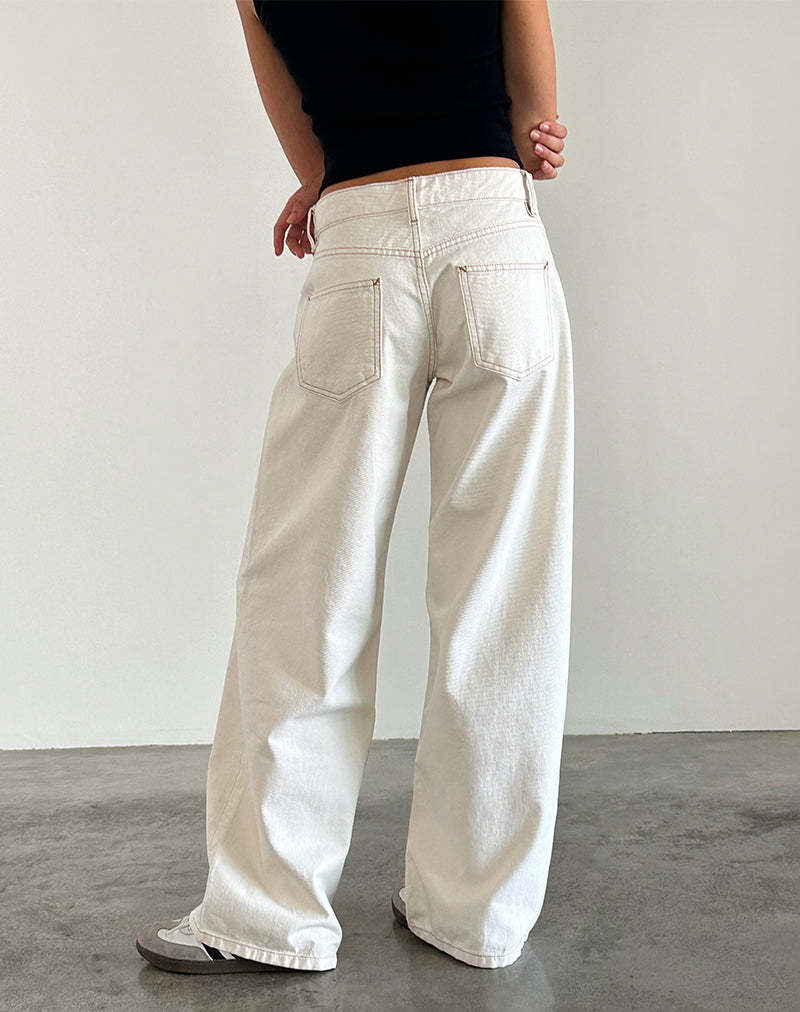 Low Rise Baggy Wide Leg Jeans | Y2K Dark Wash Denim ✨