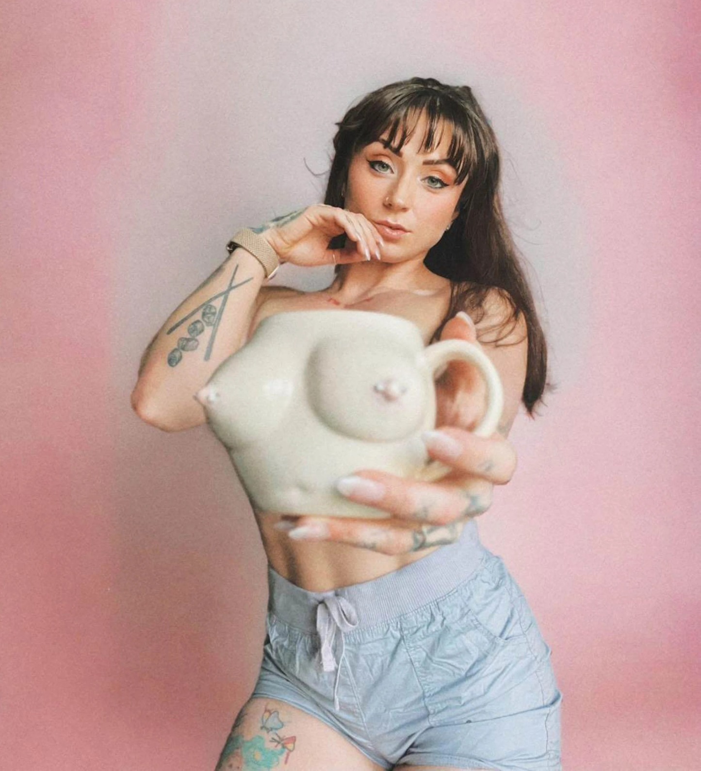 🤣Handmade Ceramic Tits Mugs