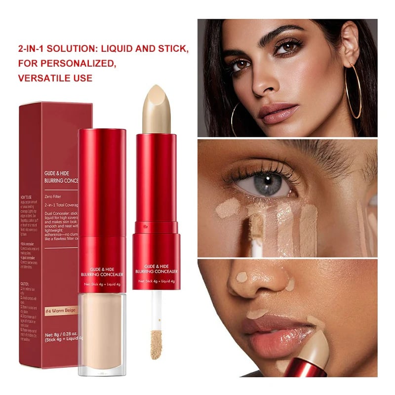 🎁🔥Glide & Hide Blurring Concealer - For Lightweight Flawless Makeup