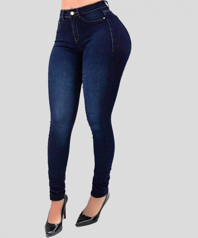 High-Waisted, Stretchy, Slim-Fit, Shaping Tapered Pants