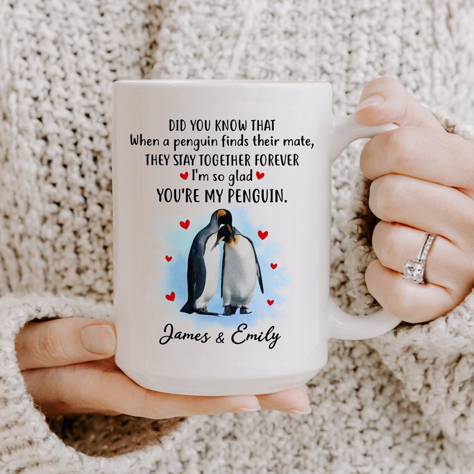 You're My Penguin Mug Romantic Gift