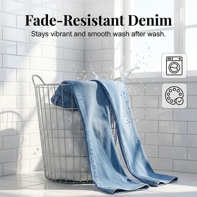 Jean évasé stretch taille haute pour femme