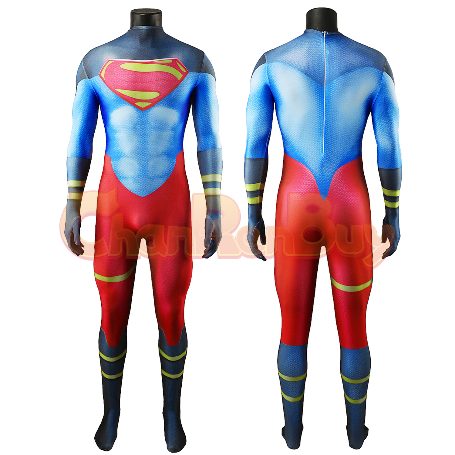 Superhero Man Costume Superhero Boy Bodysuit Cosplay for Adult Kids