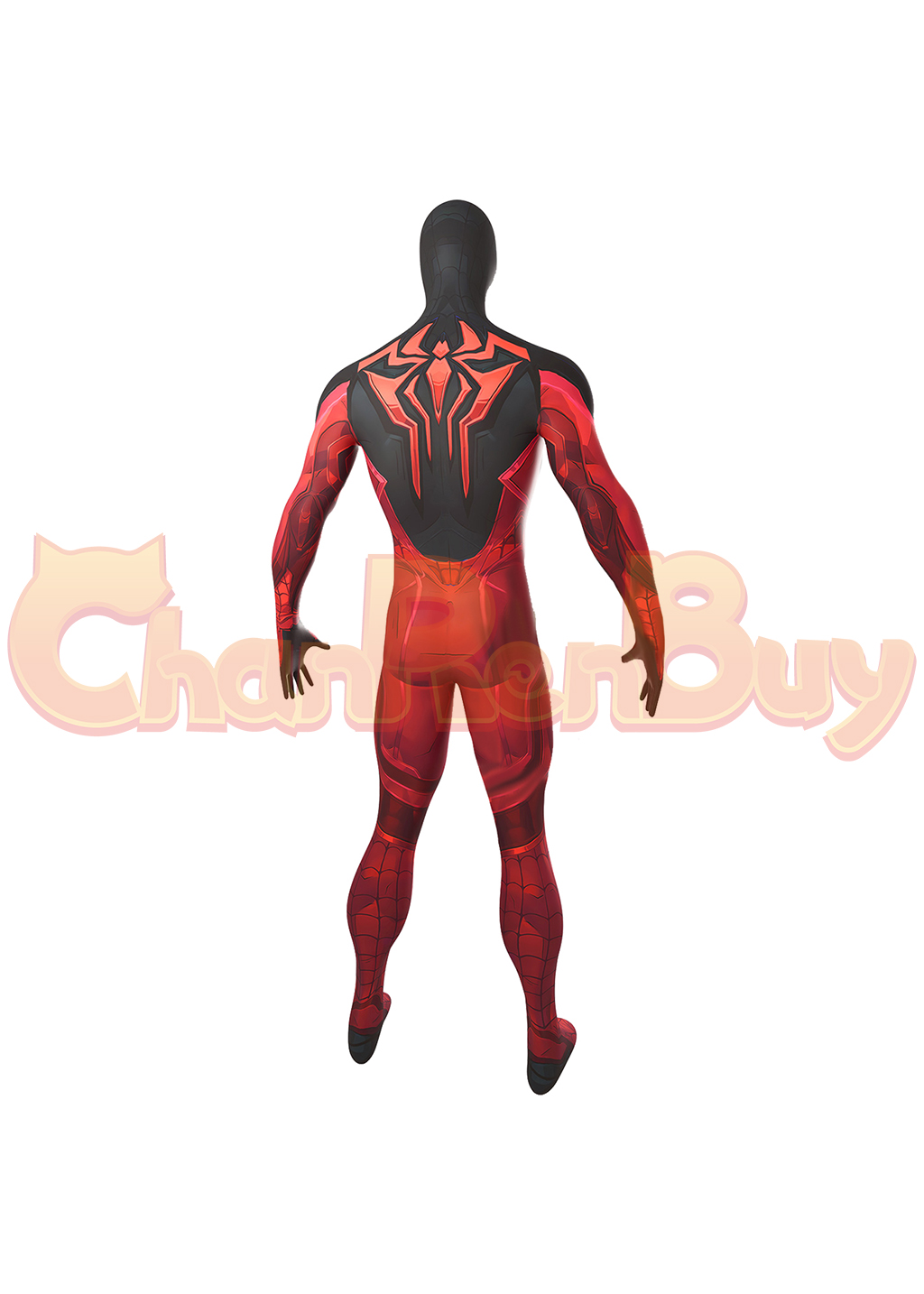 Scarlet Spider Man Costume Marvel Rivals Cosplay Bodysuit