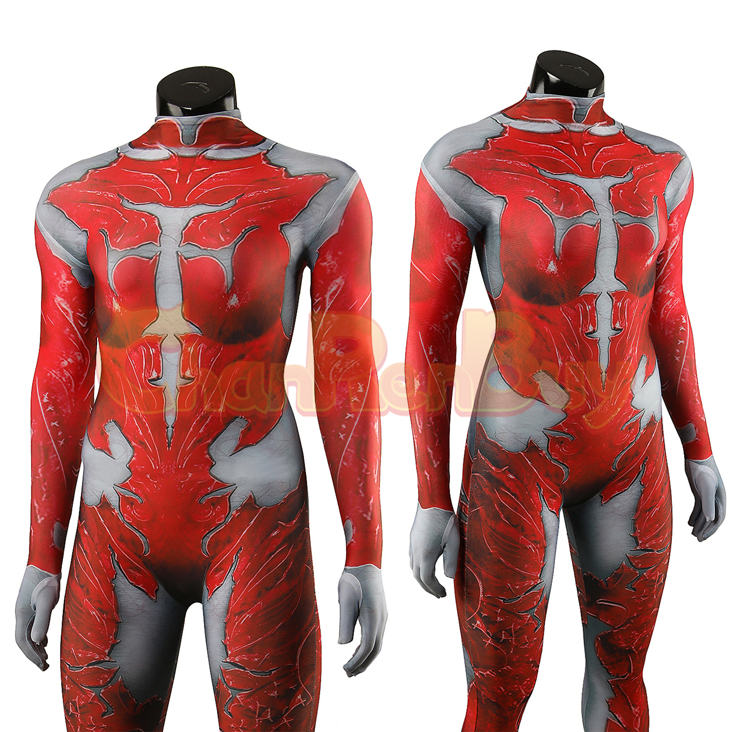 Scarlet Orin Costume Baldur's Gate 3 Bodysuit Cosplay for Adult Kids