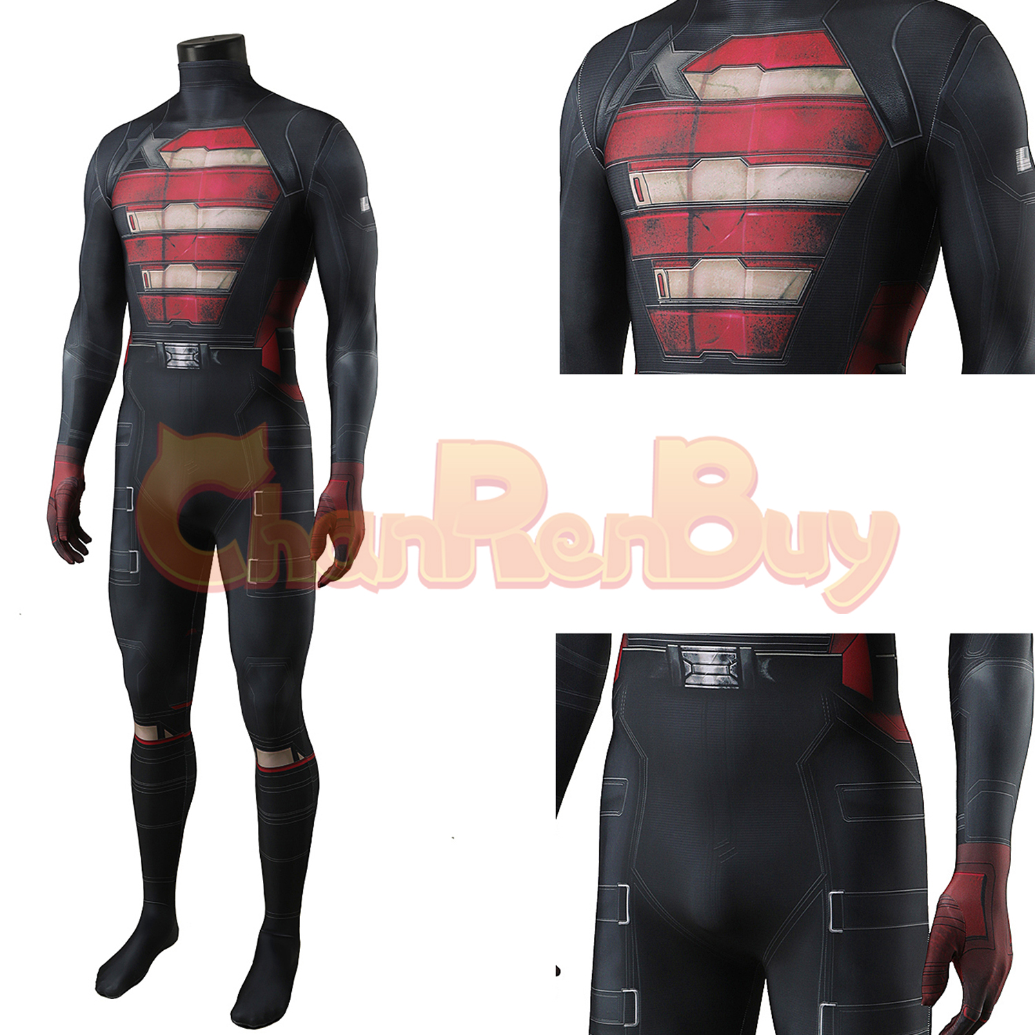 U.S.Agent Costume Thunderbolts* John F. Walker Bodysuit Cosplay for Adult Kids