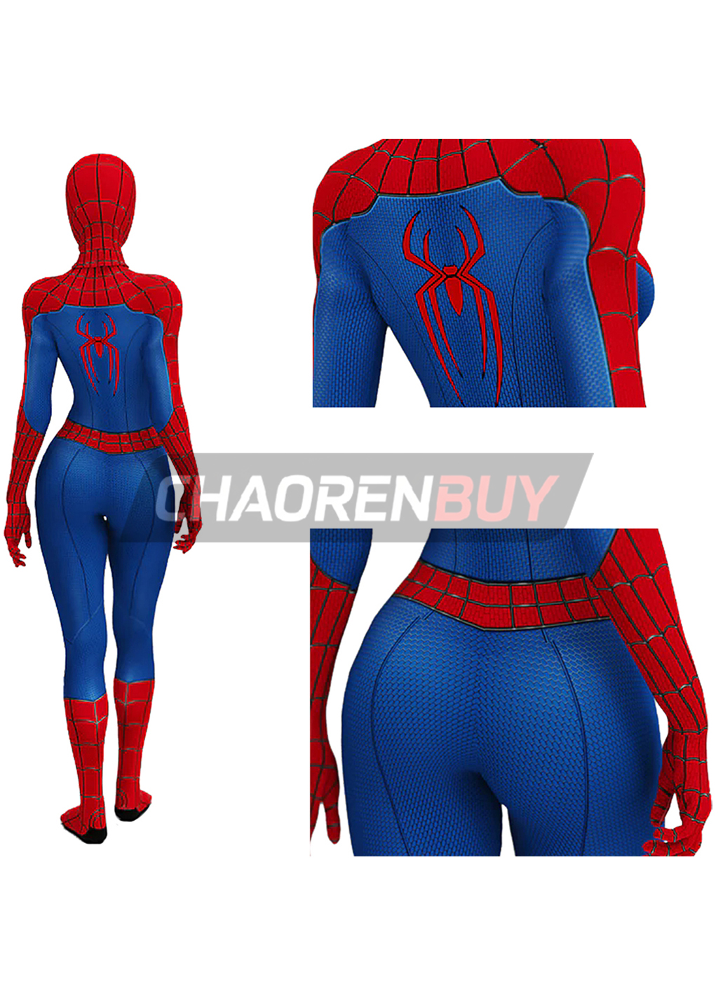 Spider-Man Costume Brand New Day Bodysuit Cosplay for Adult Kids Female Ver
