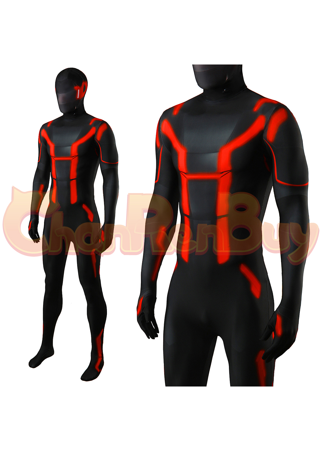Ares Costume Tron: Ares Cosplay Bodysuit Red Ver.
