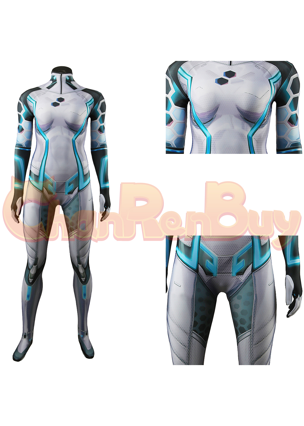 Susan Storm Future Foundation Costume Marvel Rivals Bodysuit Cosplay for Adult Kids