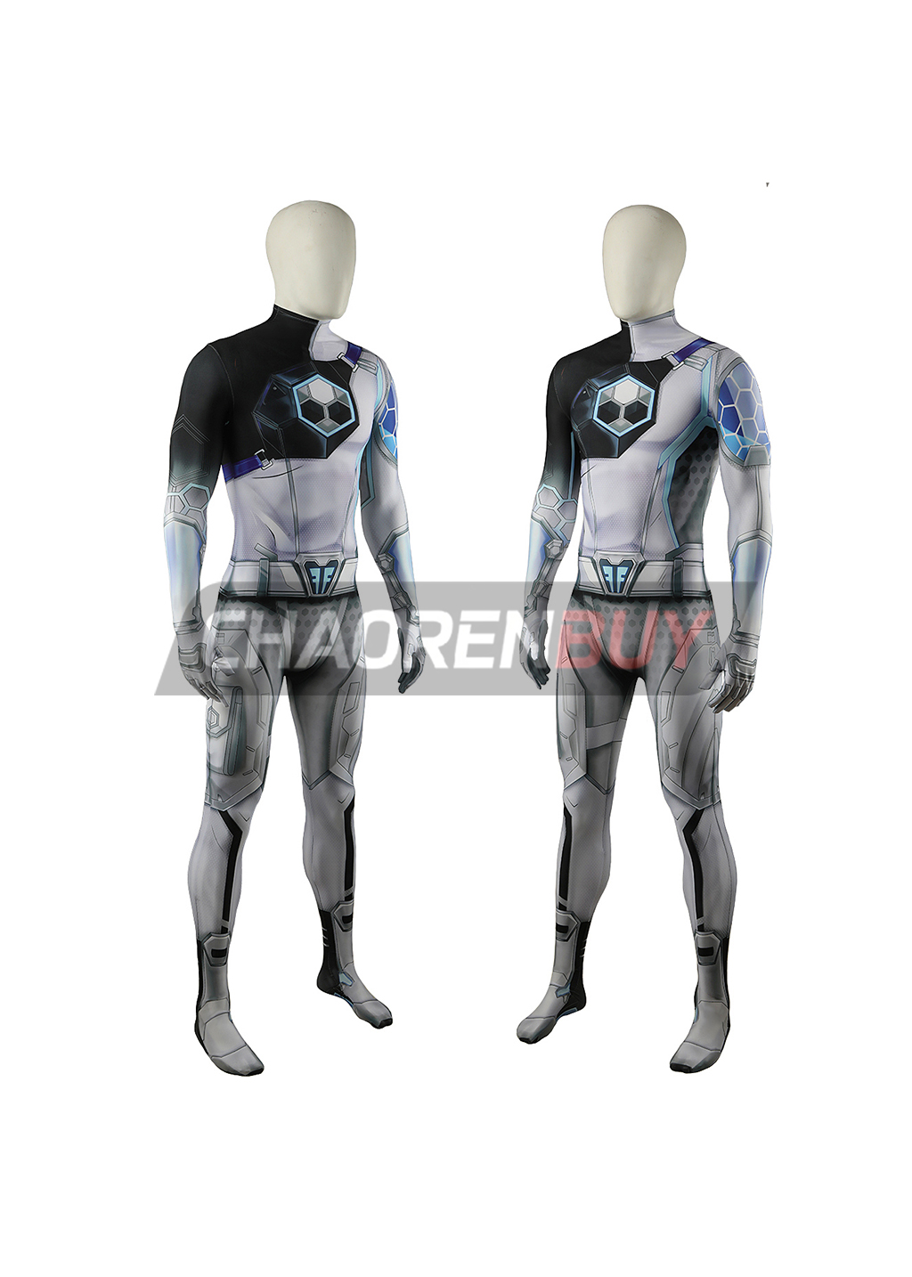 Mr. Fantastic Costume Marvel Rivals Future Foundation Cosplay Bodysuit for Adult Kids