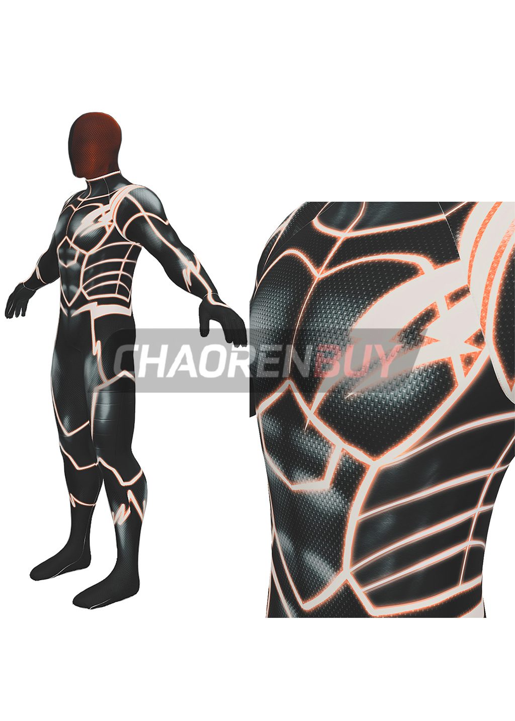 Deathstroke Costume Slade Joseph Wilson Cosplay Bodysuit for Adult Kids