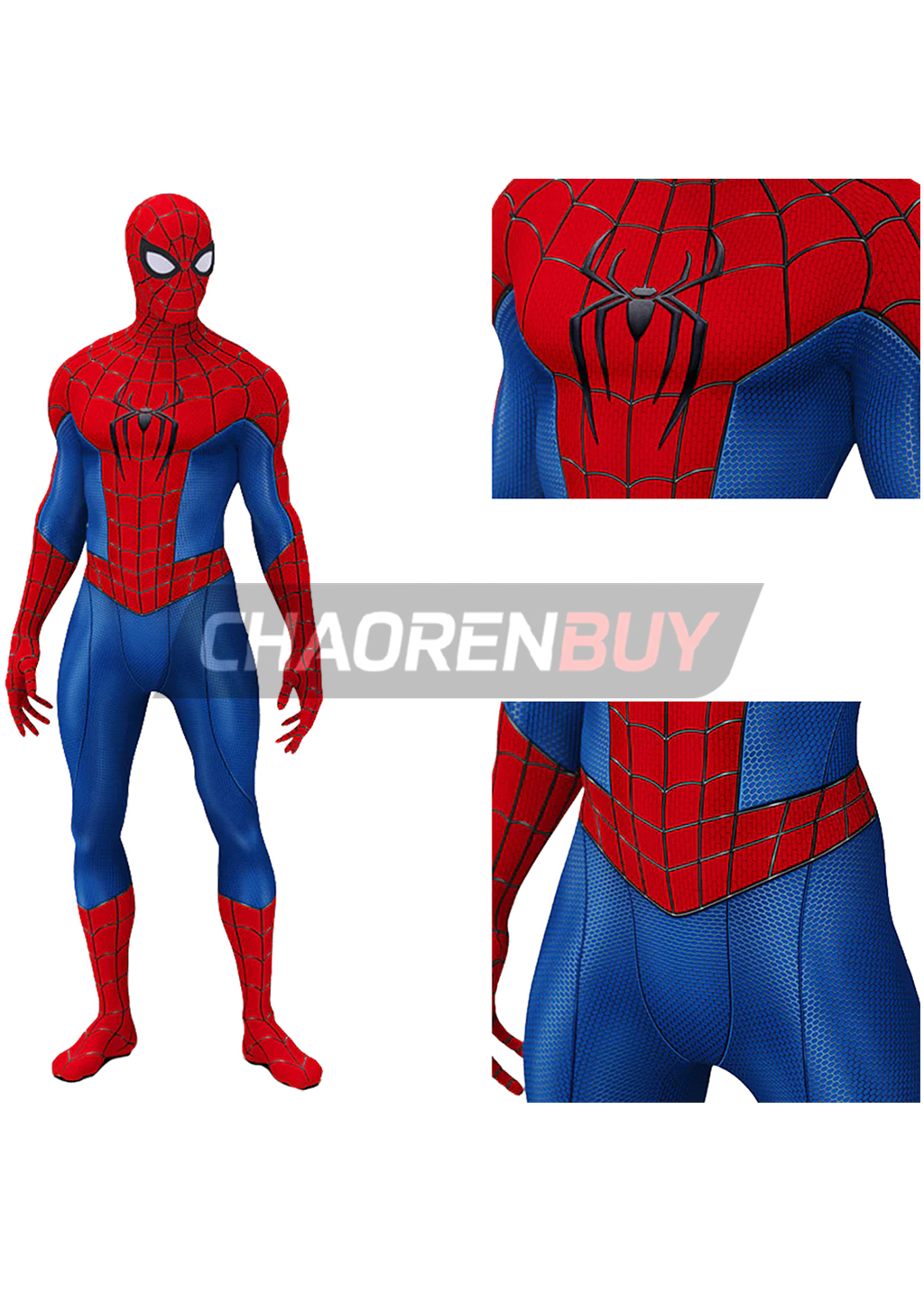 Peter Parker Costume Spider-Man: Brand New Day Cosplay Bodysuit for Adult Kids Ver.2