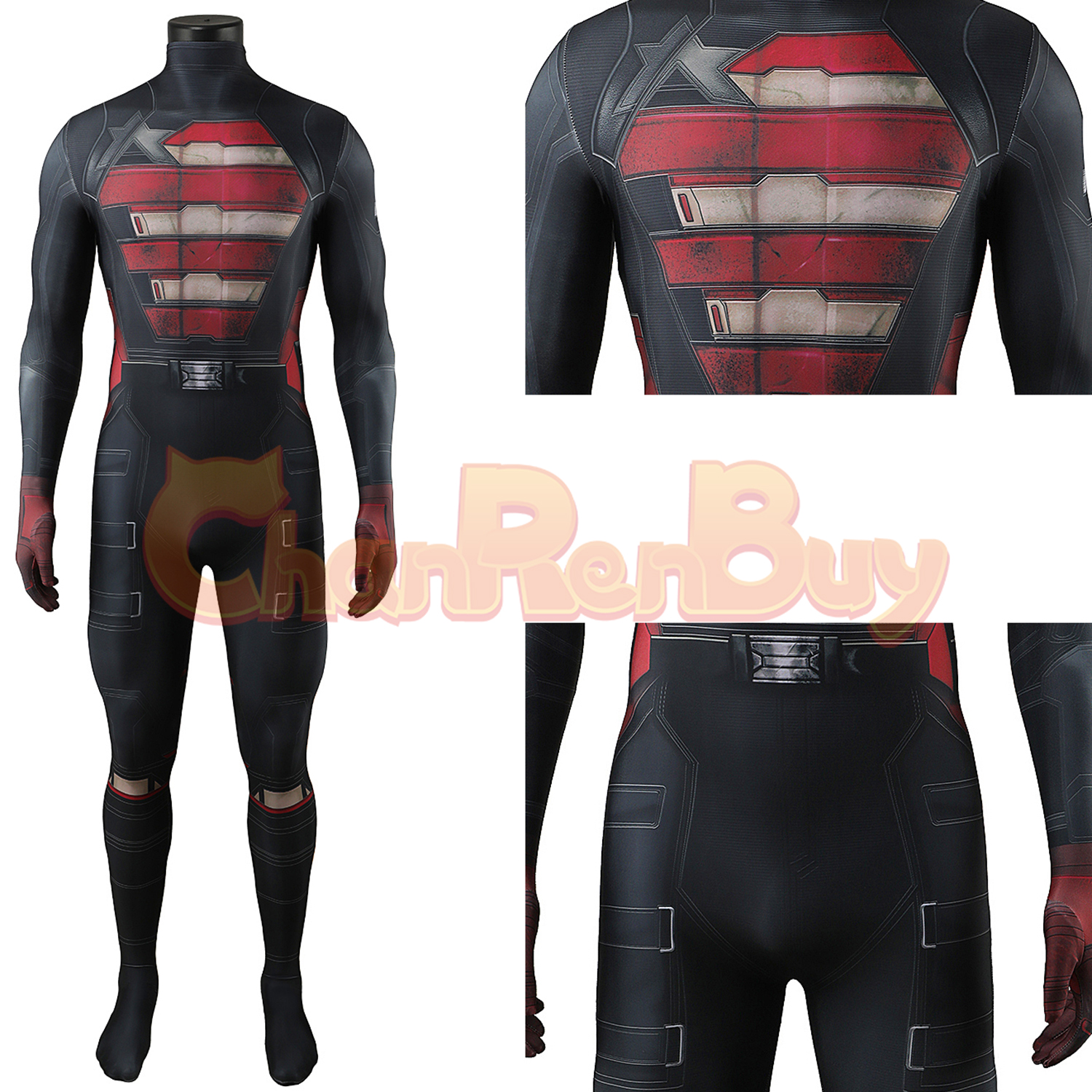U.S.Agent Costume Thunderbolts* John F. Walker Bodysuit Cosplay for Adult Kids