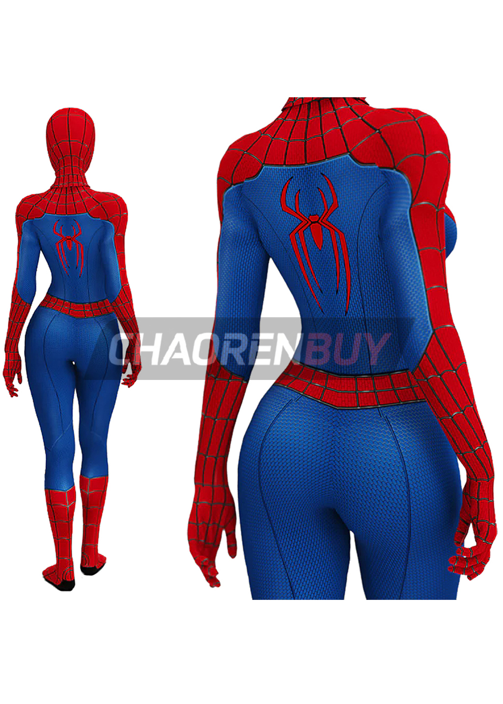 Spider-Man Costume Brand New Day Bodysuit Cosplay for Adult Kids Female Ver