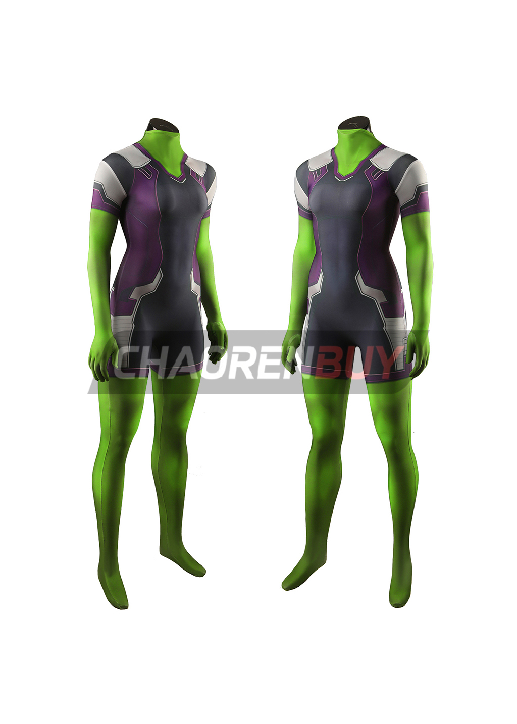 She-Hulk Costume Attorney at Law Cosplay Bodysuit for Adult Kids