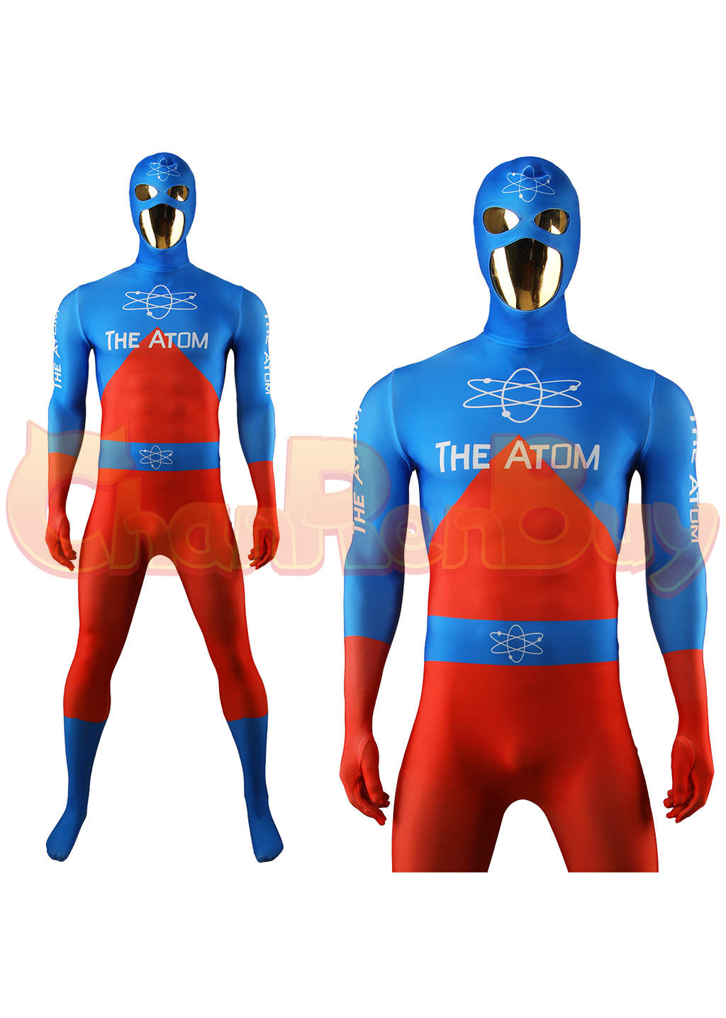 Atom Costume Bodysuit Cosplay for Adult Kids