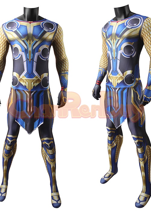 Thor：Love and Thunder Costume Cosplay Thor Bodysuit For Adult Kid