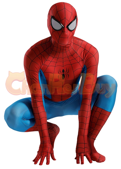 Spider-Man TAS 1994 Cosplay Peter Parker Bodysuit for Adult Kid