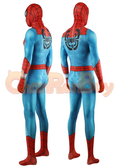 Spider-Man: Across the Spider-Verse Spider-Man Costume Cosplay Bodysuit for Adult Kid Ver.3