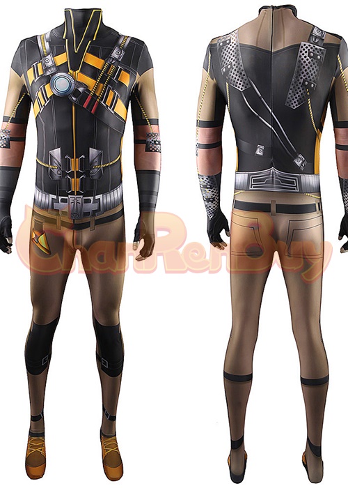 Spider-Man No Way Home Costume Cosplay Electro Bodysuit for Adult Kid