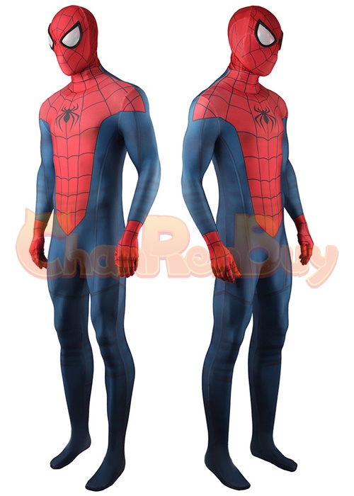 Spider-Man Spiderman Costume Cosplay Bodysuit for Adult Kid Ver.5