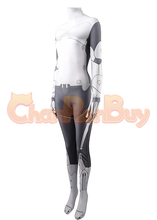 OW Genji Girl Costume Cosplay Bodysuit Ver.2 for Women Kid