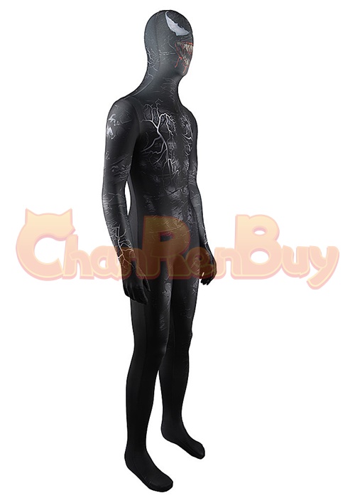 VENOM Eddie Brock Costume Cosplay Bodysuit for Adult Kid