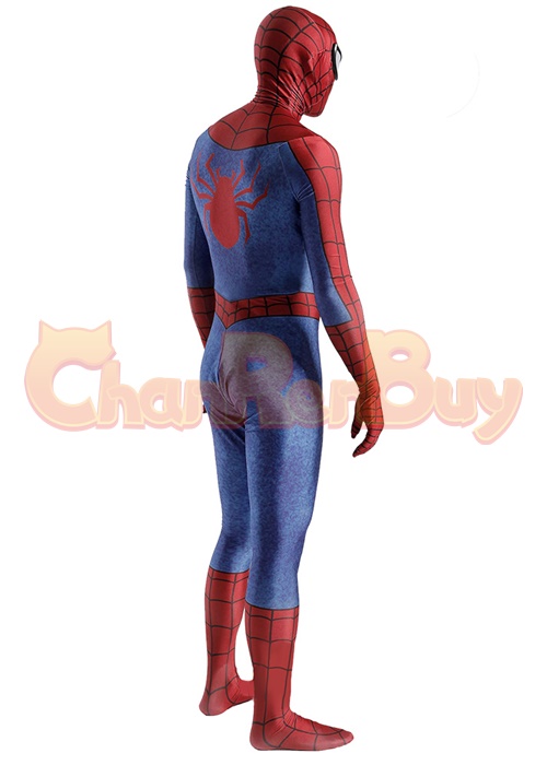 Spider-Man Costume Cosplay Peter Parker Bodysuit Ver.5 for Adult Kid