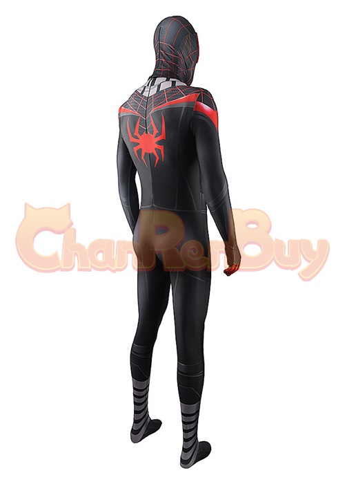 Spider-Man Costume Cosplay Miles Morales Bodysuit Ver. 5 for Adult Kid