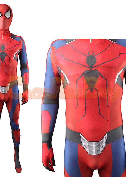 Spider-Man Costume Cosplay Bodysuit Jumpsuit for Adult Kid