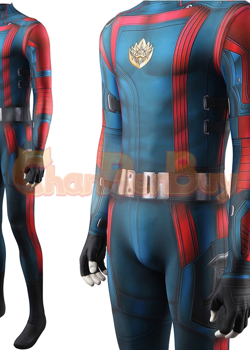 Guardians of the Galaxy Vol. 3 Star Lord Costume Cosplay Bodysuit for Adult Kid