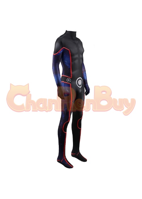 Young Avengers Wiccan Costume Cosplay Bodysuit for Adult Kid