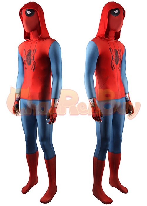 Spider-Man: Far From Home Spider-Man Costume Cosplay Bodysuit Ver.4 for Adult Kid