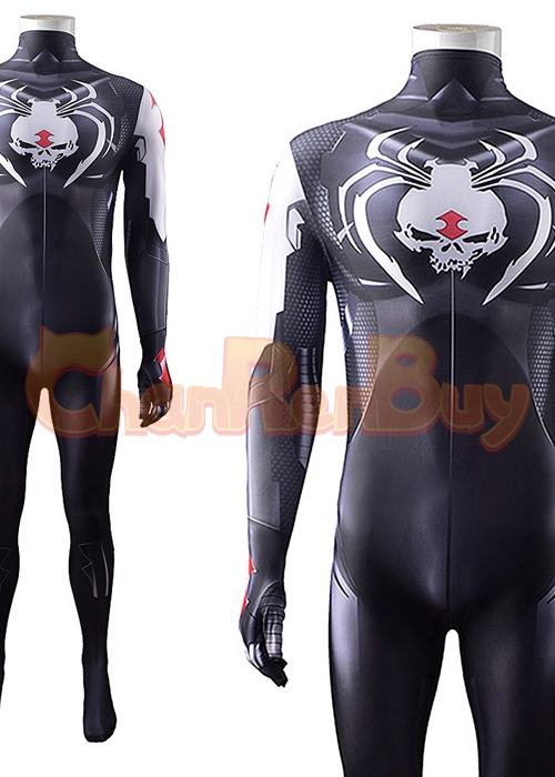 White Widow Costume Cosplay Yelena Belova Bodysuit for Adult Kid