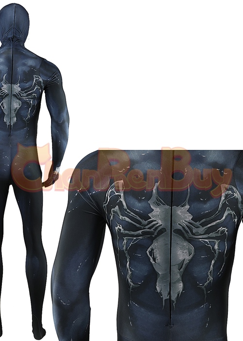 Marvel's Spider-man 2 Spider-man Venom Costume Cosplay Bodysuit for Adult Kid