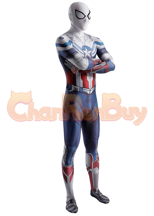 The Falcon And The Winter Soldier Cosplay Sam Wilson Bodysuit for Adult Kid