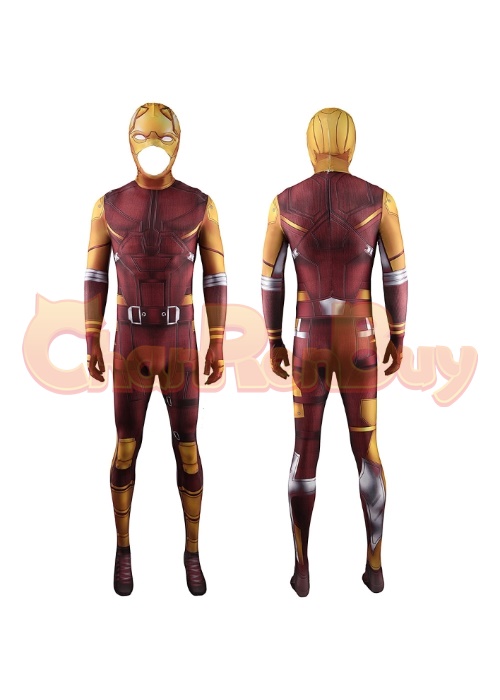 Daredevil Matt Murdock Costume Cosplay Bodysuit for Adult Kid