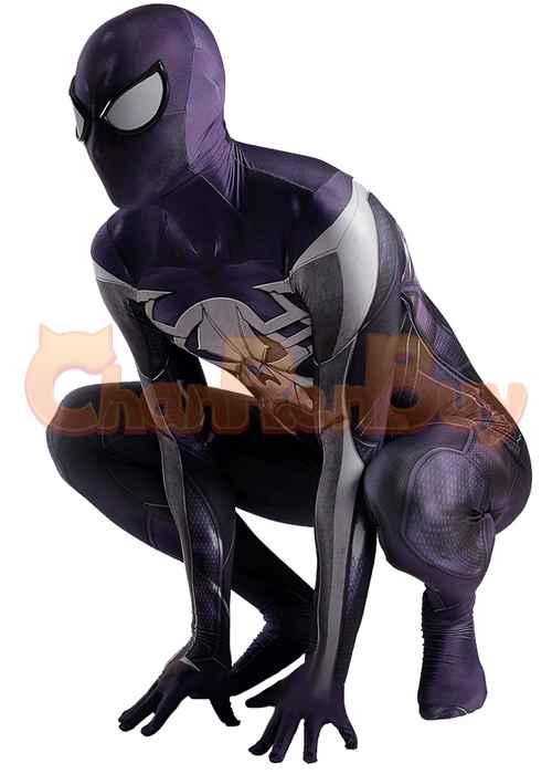 Spider-Man 2099 Costume Cosplay SYMBIOTE Suit Bodysuit for Adult Kid