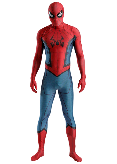 What If Costume Cosplay Zombie Hunter Spider-Man Bodysuit for Adult Kid