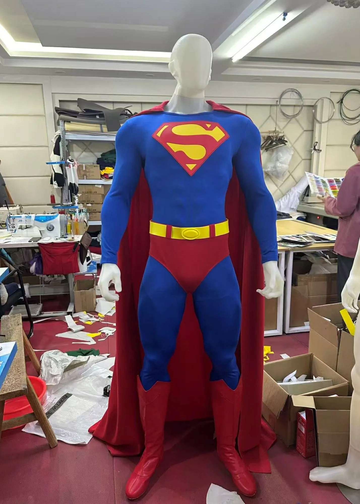 Superhero Man Costume Suit Cosplay 1978 Ver