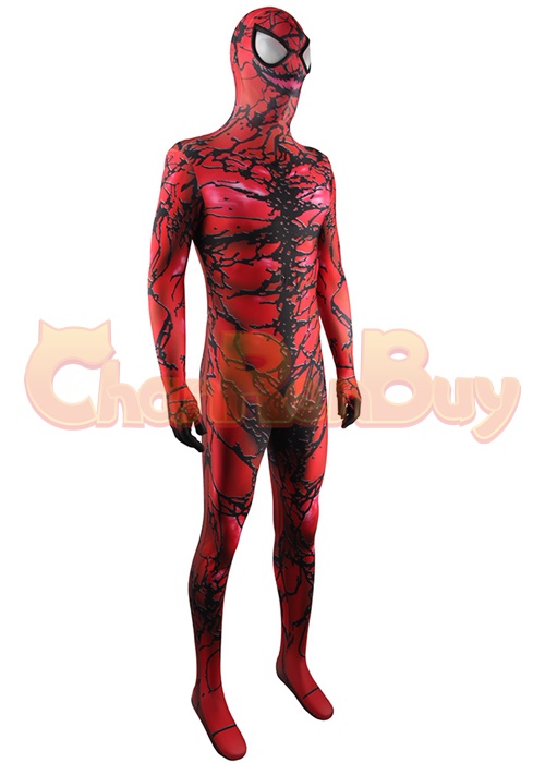 The Amazing Spider-Man Carnage Costume Cosplay Bodysuit for Adult Kid