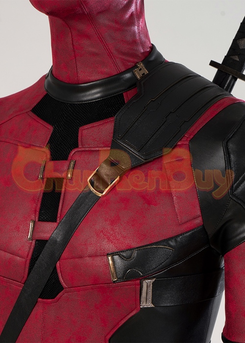 Wade Wilson Costume Cosplay Deadpool 3 Ver.2 Suit Outfit